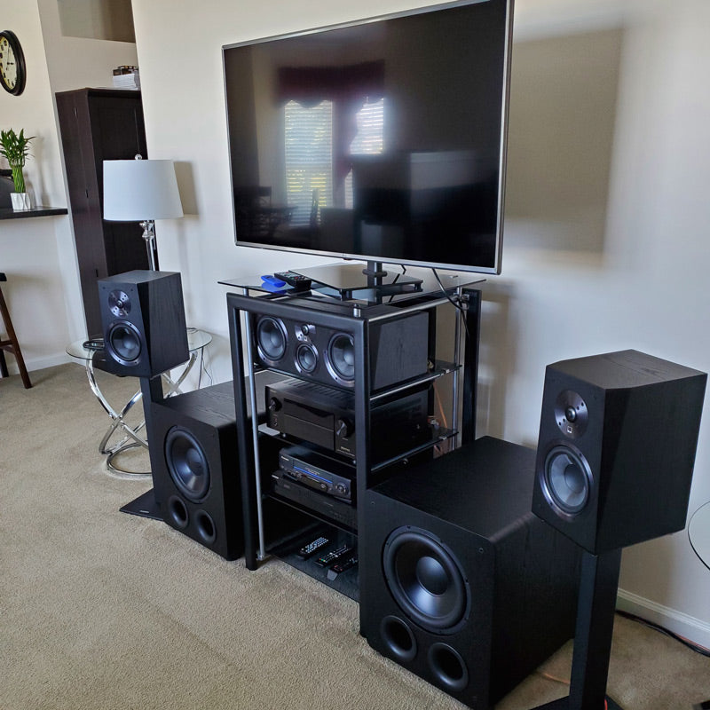 Audiophile Happy Hour Subwoofer Winner Goes Big with 5.2 SVS Speaker System