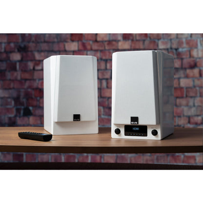 Prime Wireless Pro Speaker Pair - White Gloss - Outlet