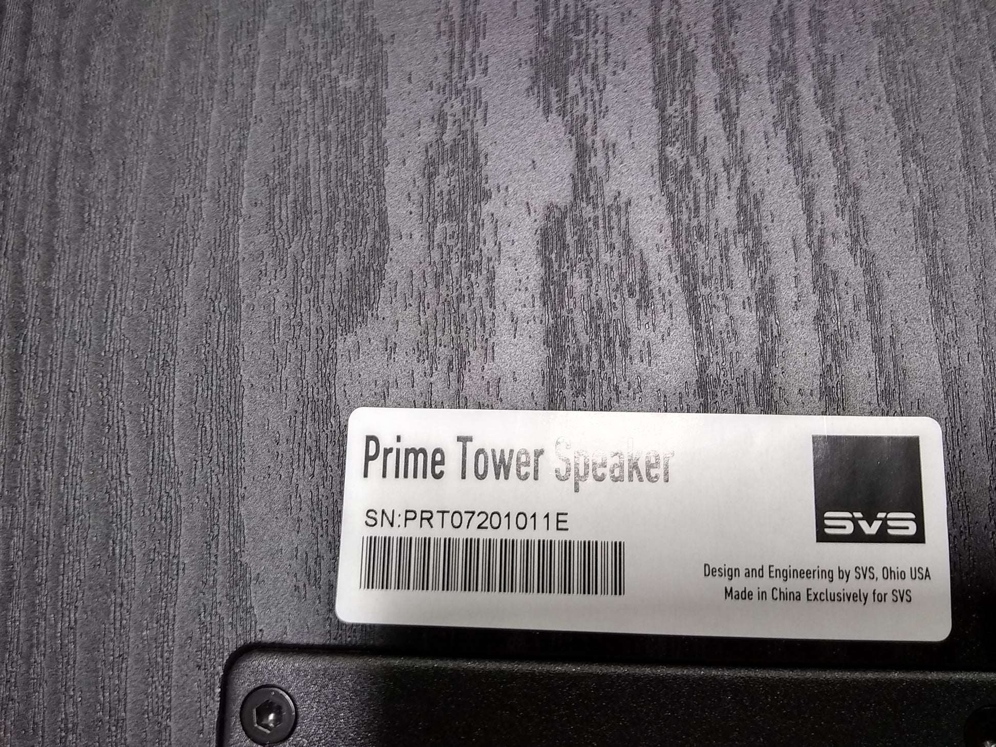 Prime Tower - Black Ash - Outlet - 1011