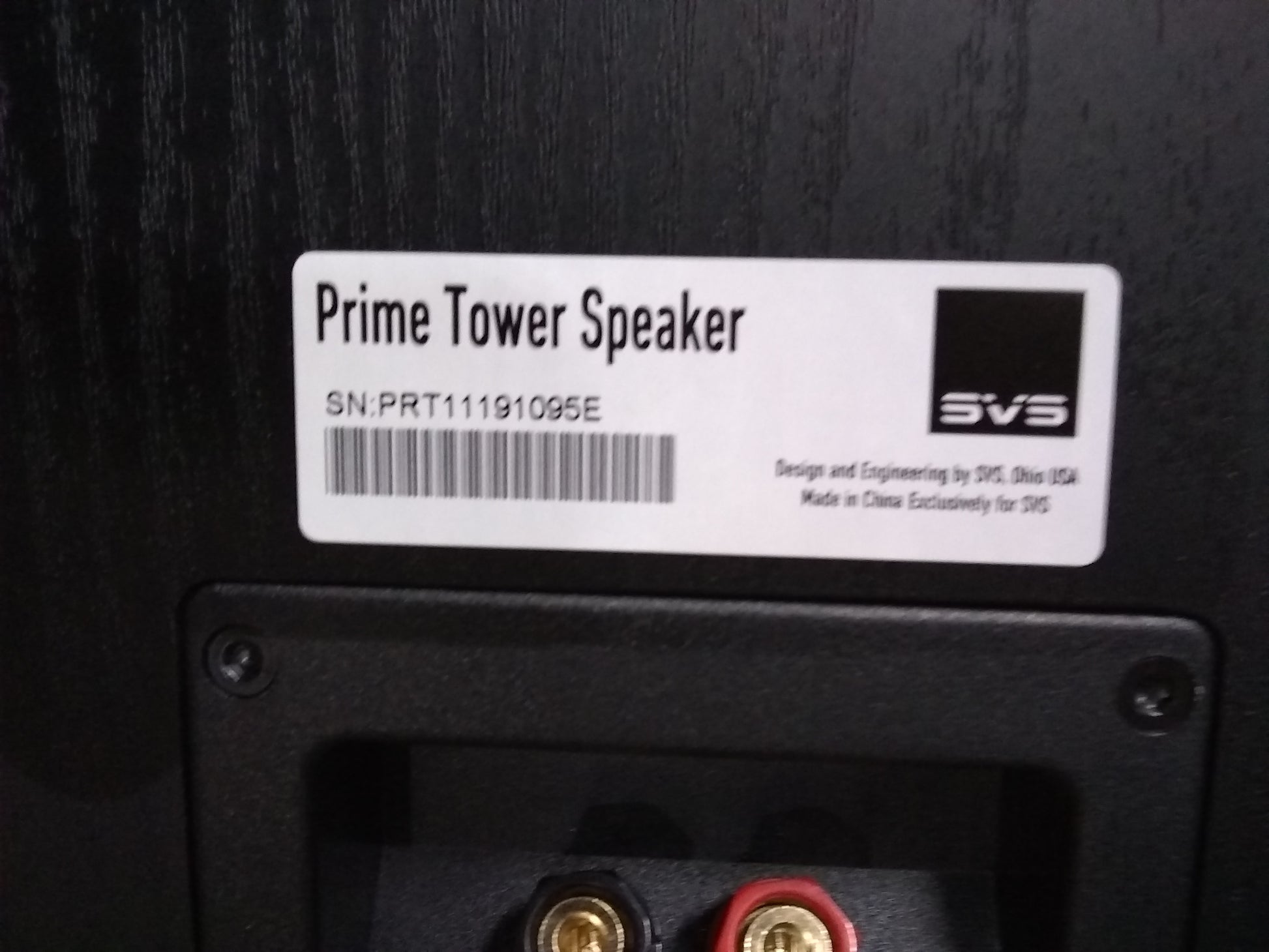 Prime Tower - Black Ash - Outlet - 1095