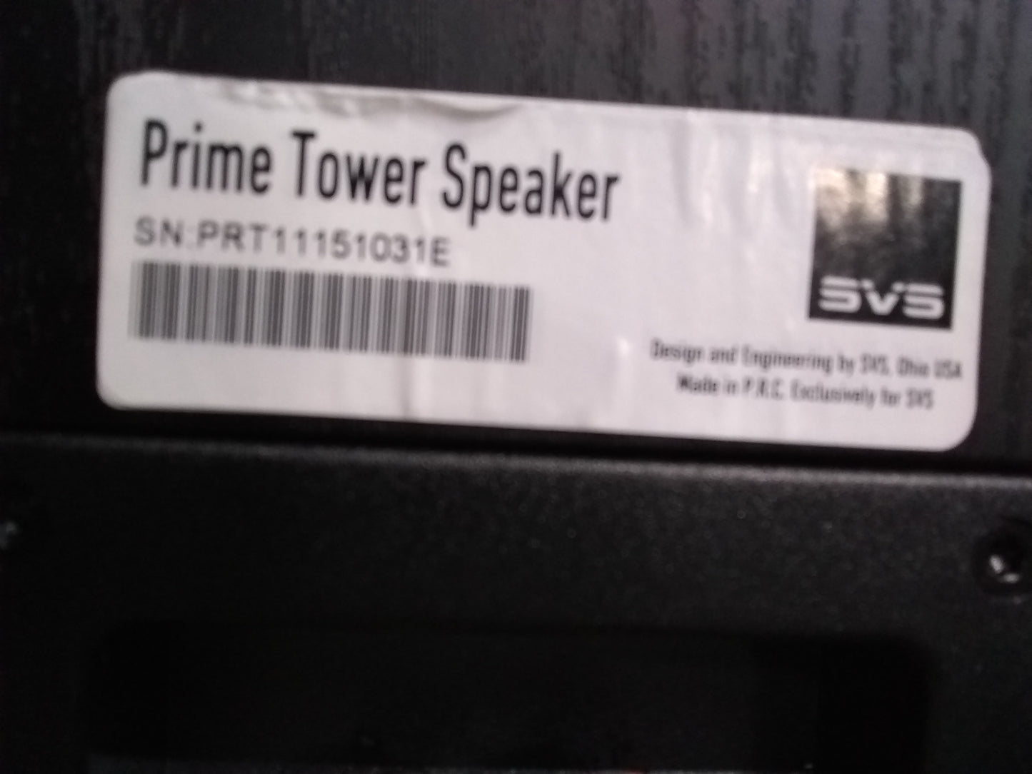 Prime Tower - Black Ash - Outlet - 1031